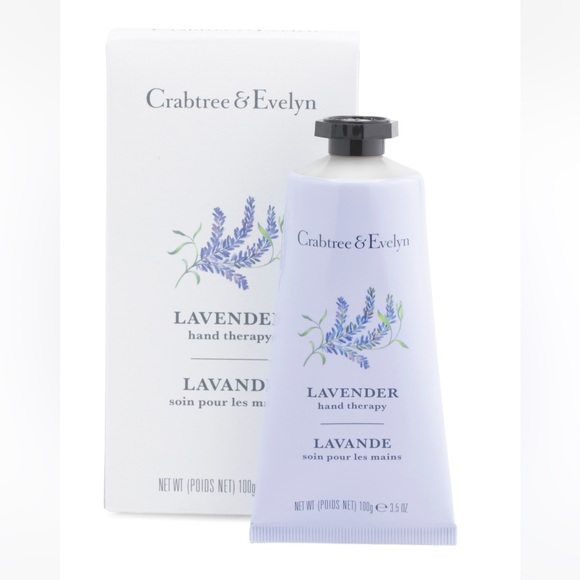 (2) Crabtree & Evelyn Hand Therapy Cream - Lavender, 3.5 Oz - Picture 7 of 7
